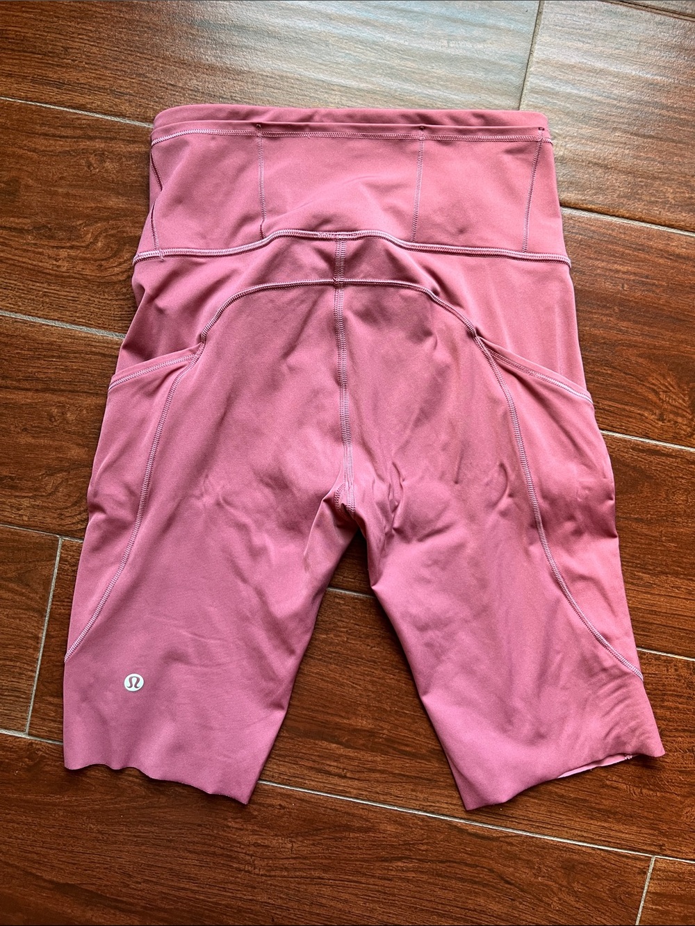 lululemon athletica Rose-Pink High-Rise Bike Shorts